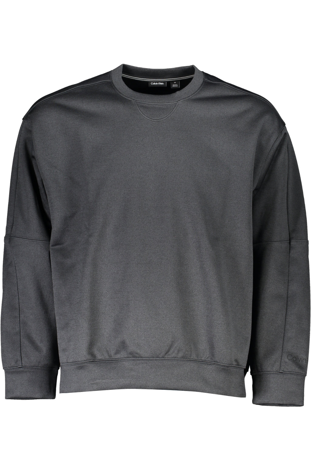 CALVIN KLEIN FELPA SENZA ZIP UOMO NERO