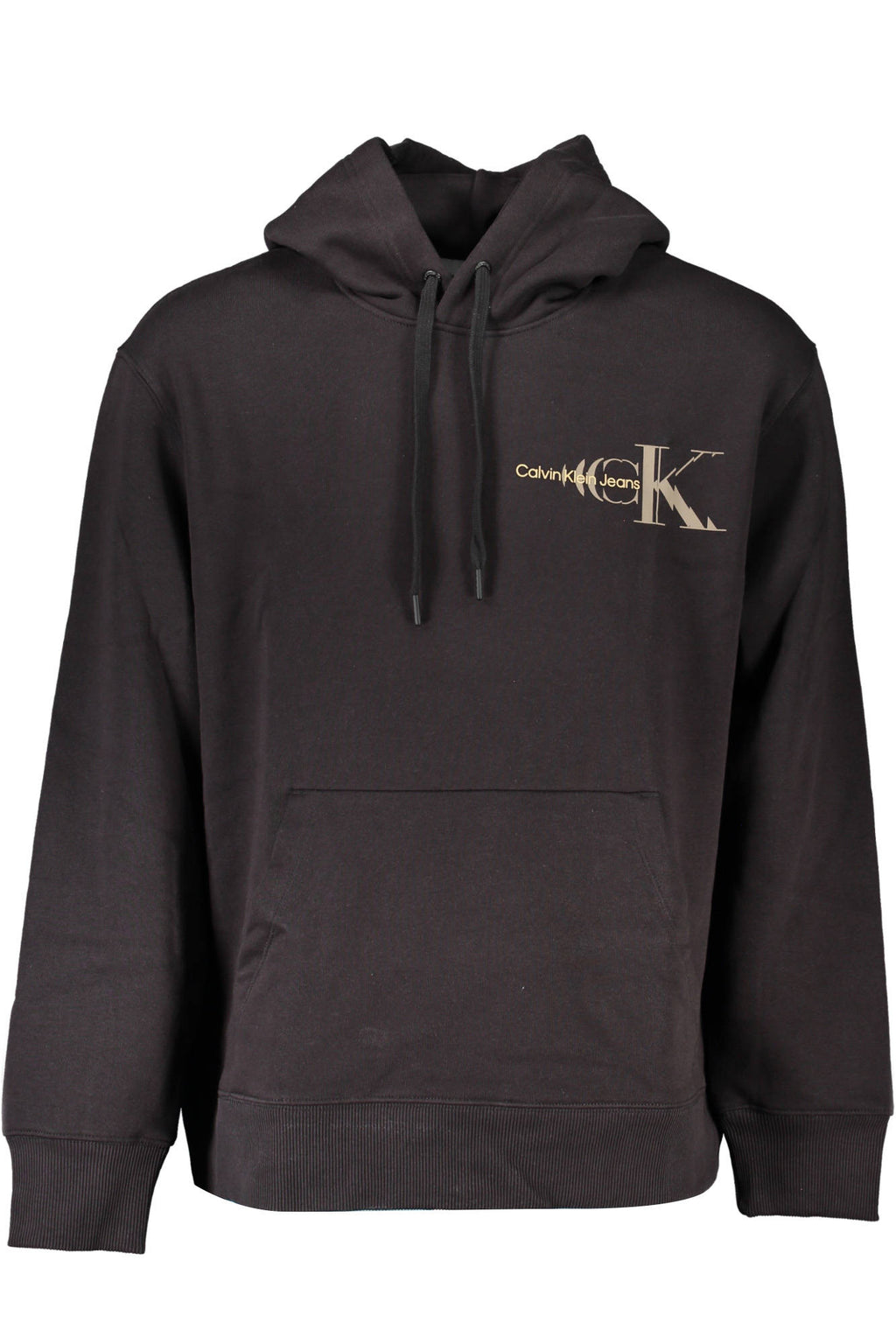 CALVIN KLEIN FELPA SENZA ZIP UOMO NERO