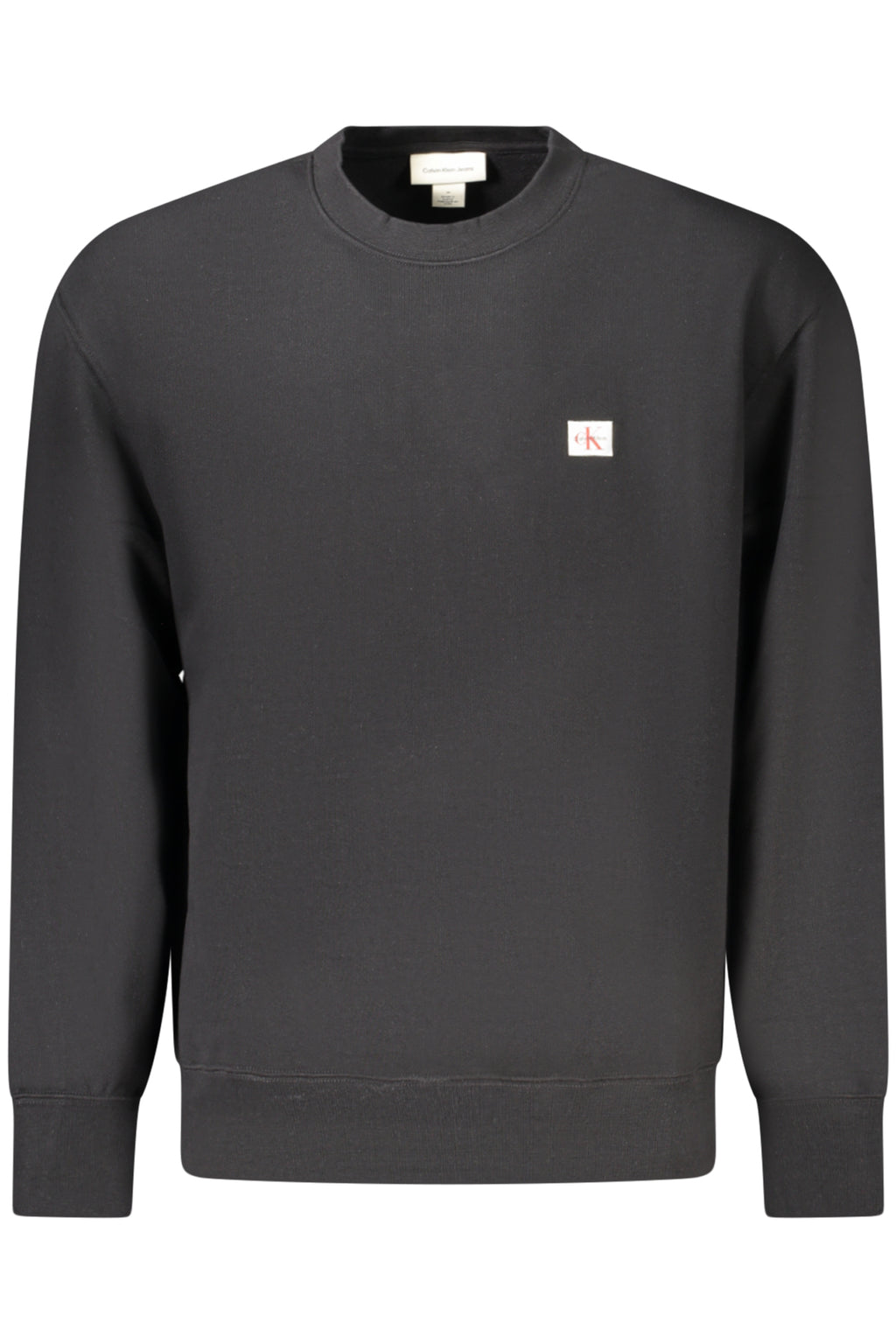 CALVIN KLEIN FELPA SENZA ZIP UOMO NERO