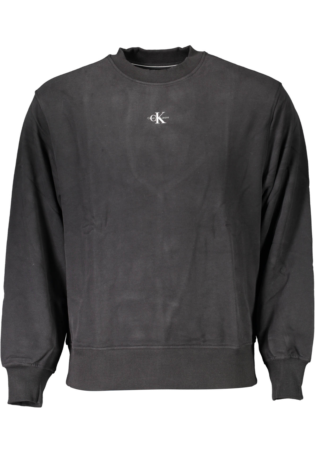 CALVIN KLEIN FELPA SENZA ZIP UOMO NERO