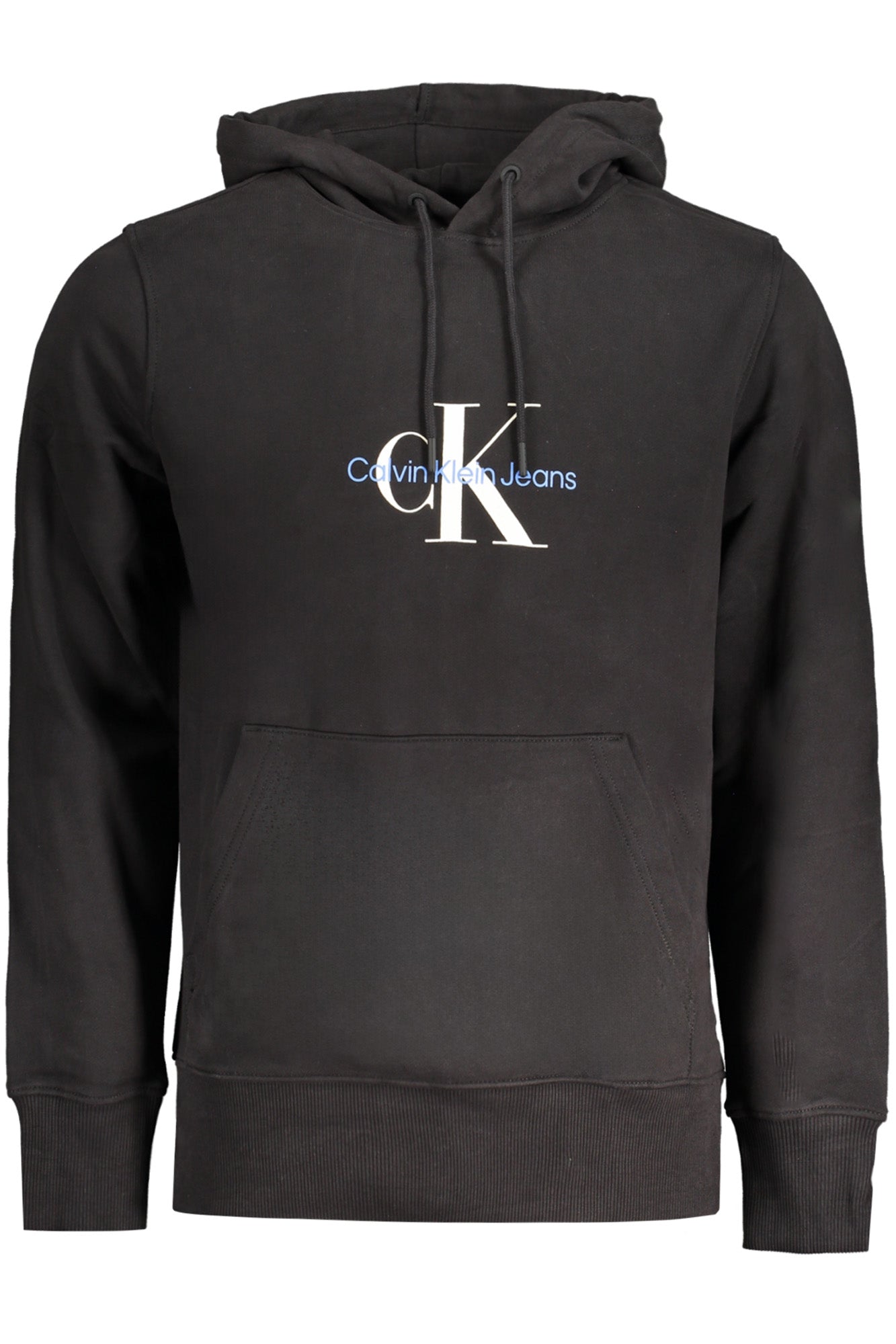CALVIN KLEIN FELPA SENZA ZIP UOMO NERO