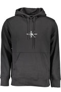 CALVIN KLEIN FELPA SENZA ZIP UOMO NERO