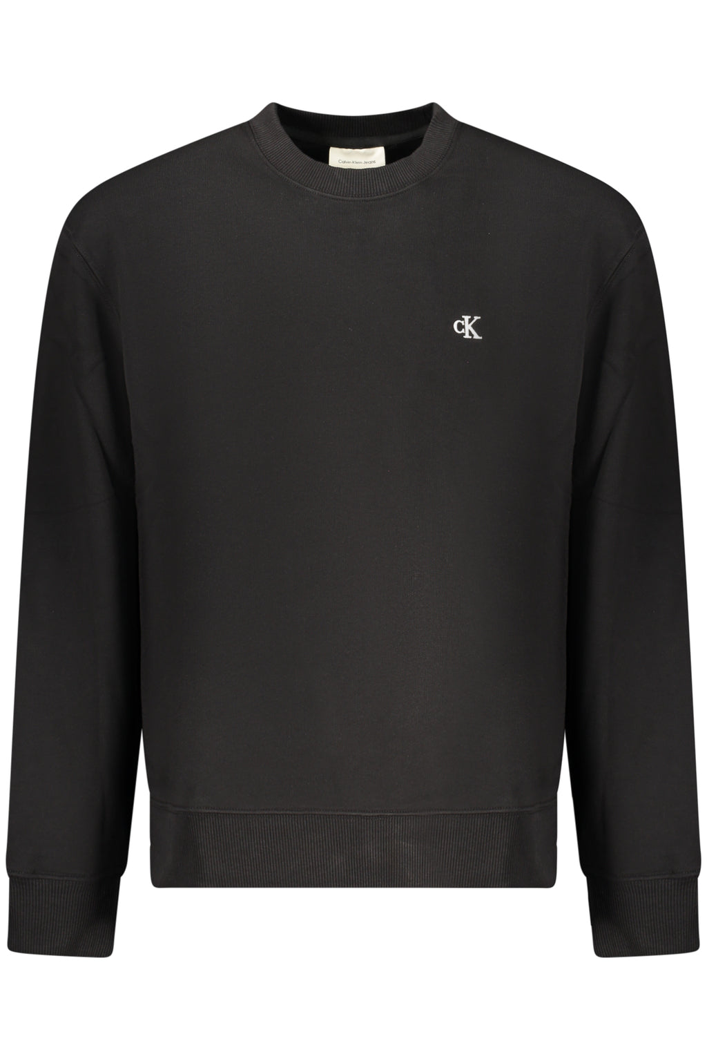 CALVIN KLEIN FELPA SENZA ZIP UOMO NERO
