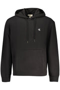 CALVIN KLEIN FELPA SENZA ZIP UOMO NERO