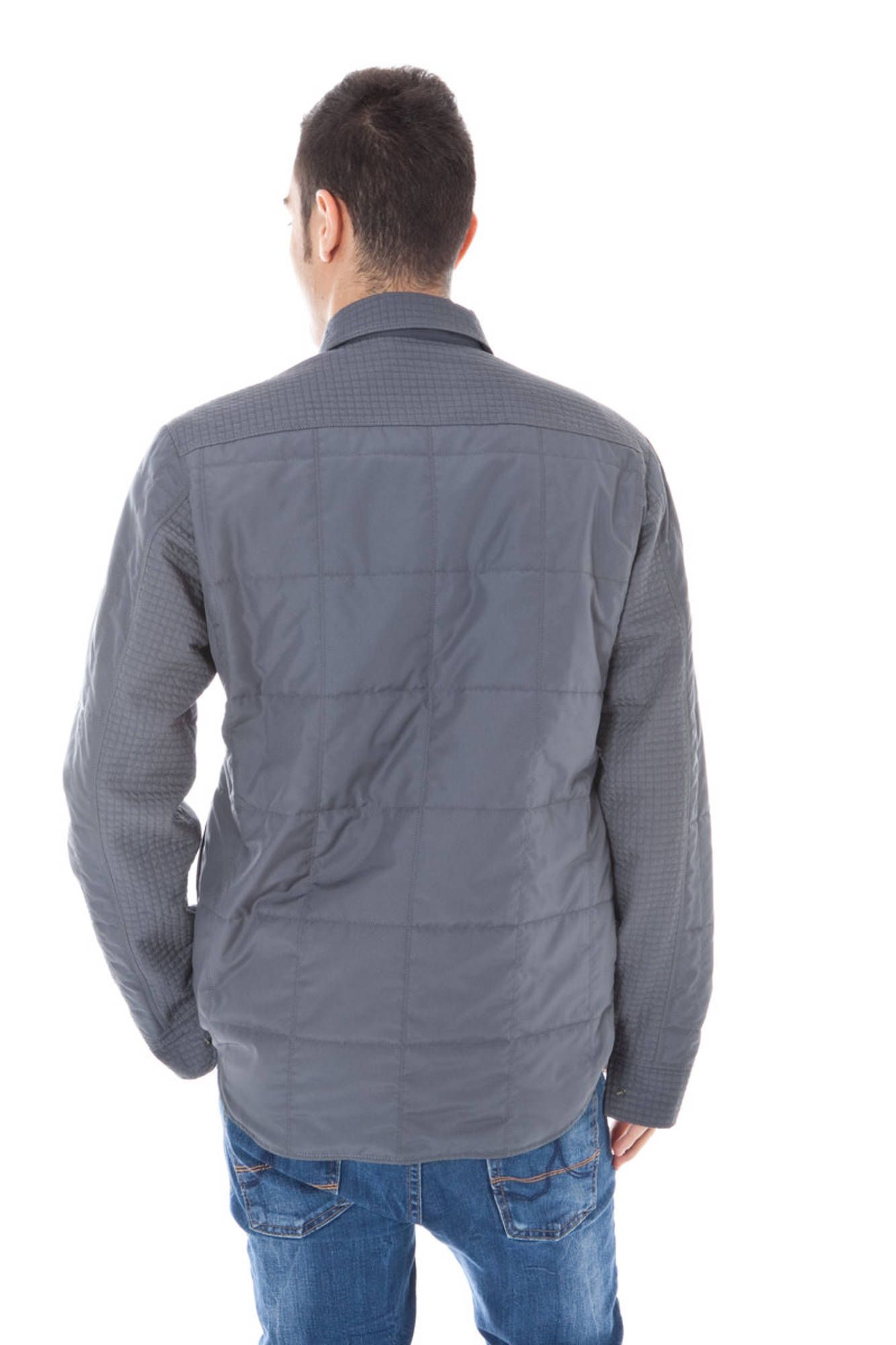 CALVIN KLEIN GIACCA SPORTIVA UOMO GRIGIO