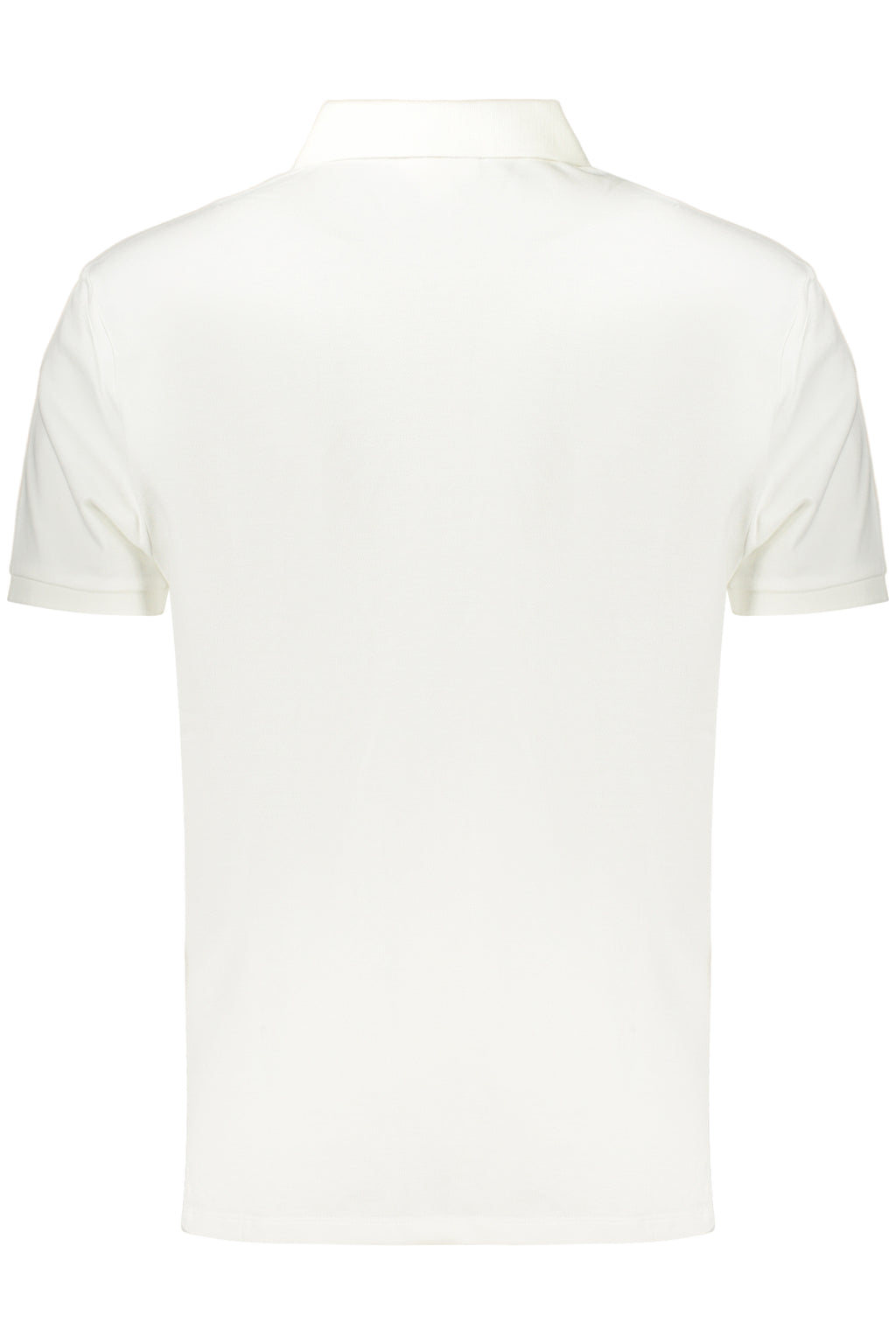 CALVIN KLEIN POLO MANICHE CORTE UOMO BIANCO