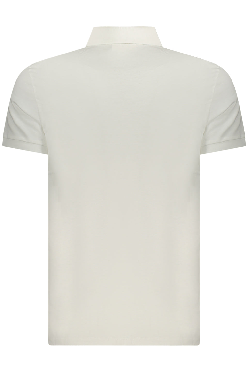 CALVIN KLEIN POLO MANICHE CORTE UOMO BIANCO