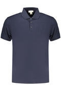 CALVIN KLEIN POLO MANICHE CORTE UOMO BLU