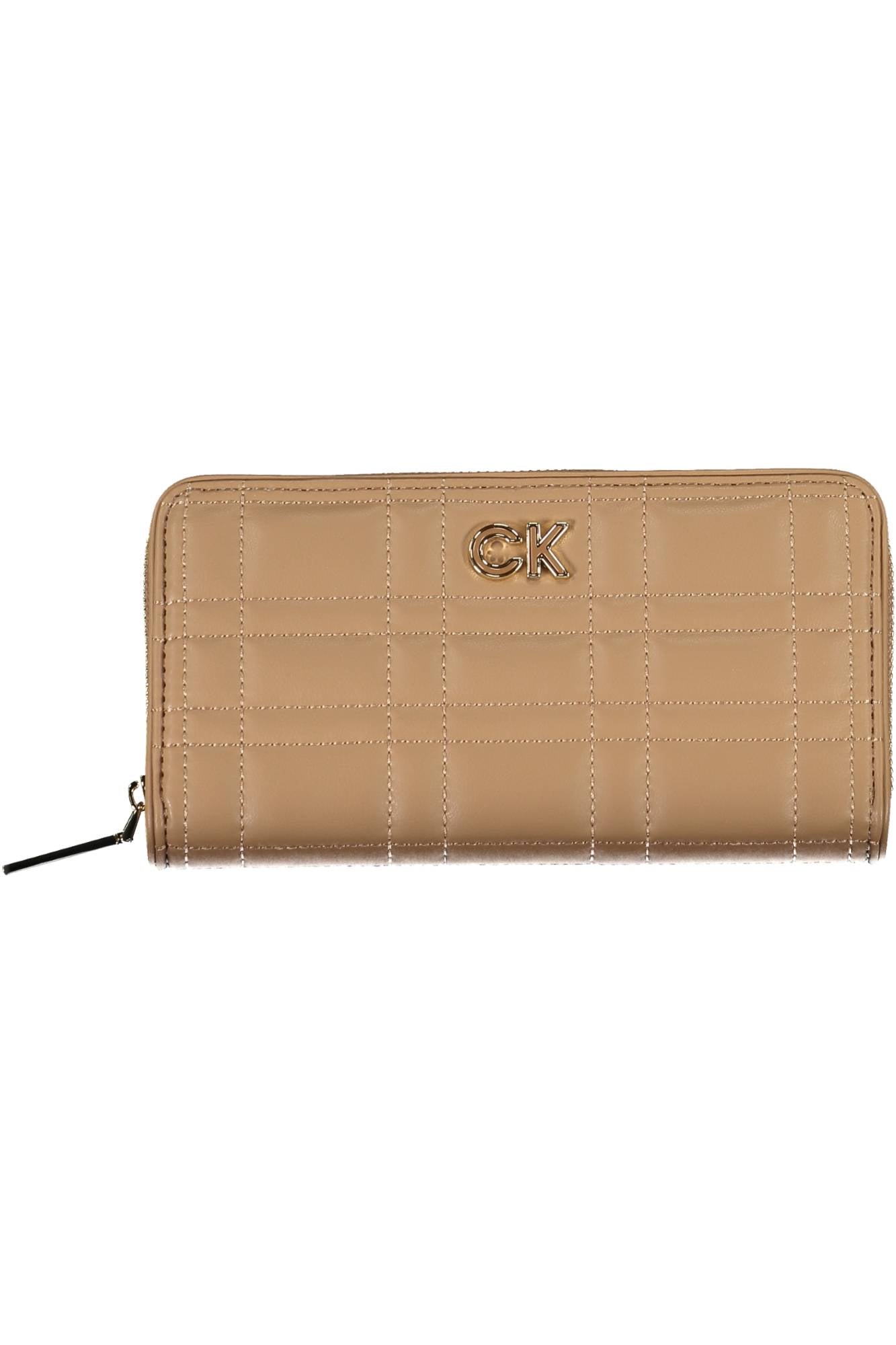 CALVIN KLEIN PORTAFOGLIO DONNA BEIGE