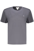 CALVIN KLEIN T-SHIRT MANICHE CORTE DONNA GRIGIO