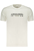 CALVIN KLEIN T-SHIRT MANICHE CORTE UOMO BIANCO
