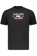 CALVIN KLEIN T-SHIRT MANICHE CORTE UOMO NERO