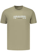 CALVIN KLEIN T-SHIRT MANICHE CORTE UOMO VERDE
