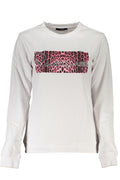 CAVALLI CLASS FELPA SENZA ZIP DONNA BIANCO