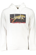 CAVALLI CLASS FELPA SENZA ZIP UOMO BIANCO