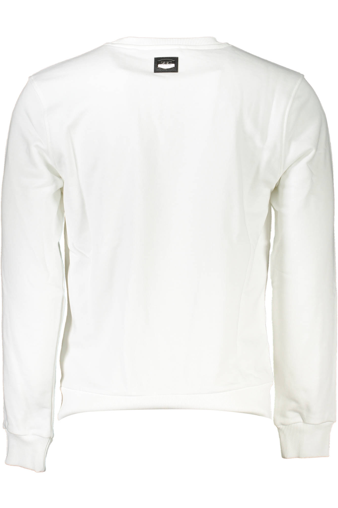 CAVALLI CLASS FELPA SENZA ZIP UOMO BIANCO