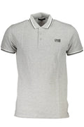 CAVALLI CLASS POLO MANICHE CORTE UOMO GRIGIO
