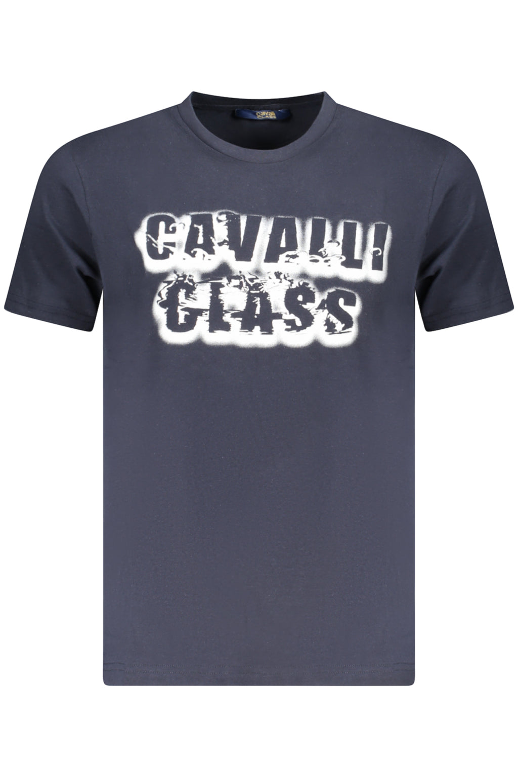 CAVALLI CLASS T-SHIRT MANICHE CORTE UOMO BLU