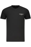 CAVALLI CLASS T-SHIRT MANICHE CORTE UOMO NERO