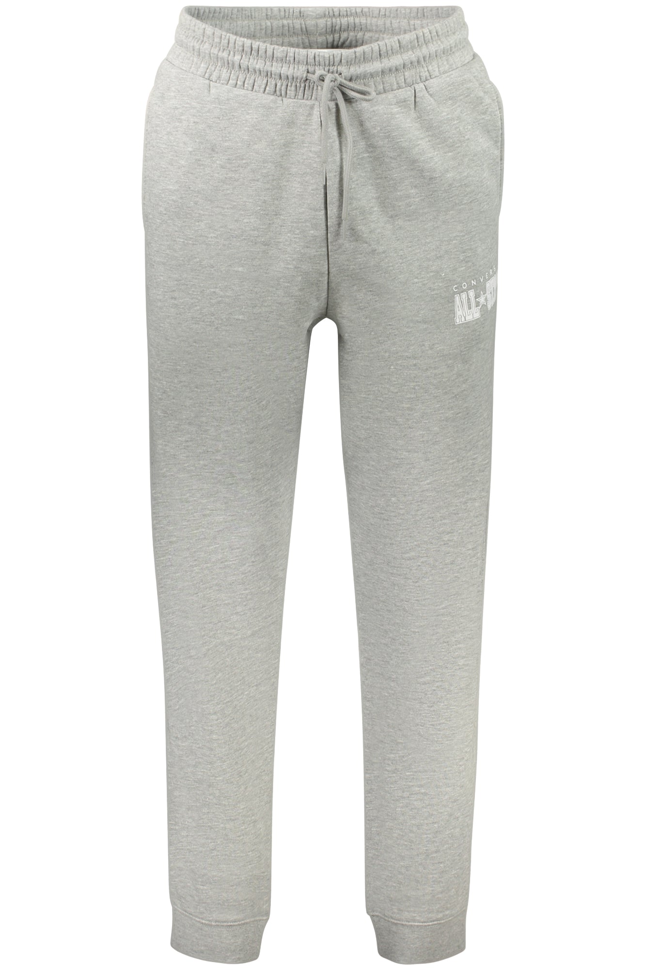 CONVERSE PANTALONE TUTA LUNGO UOMO GRIGIO