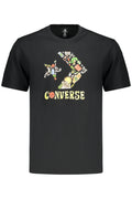 CONVERSE T-SHIRT MANICHE CORTE UOMO NERO
