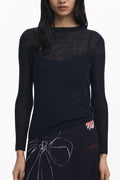 DESIGUAL ABITO LUNGO DONNA NERO
