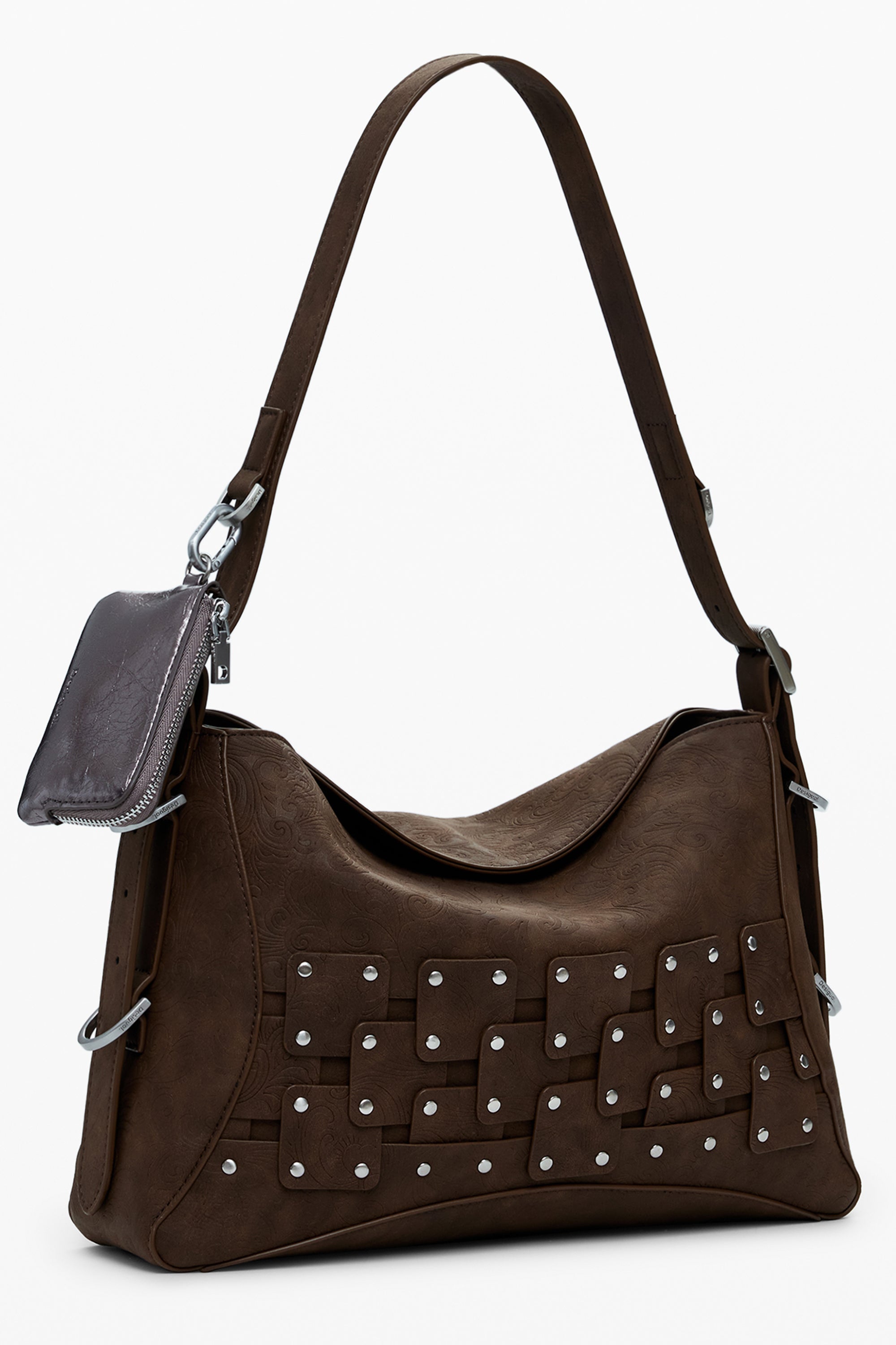 DESIGUAL BORSA DONNA MARRONE