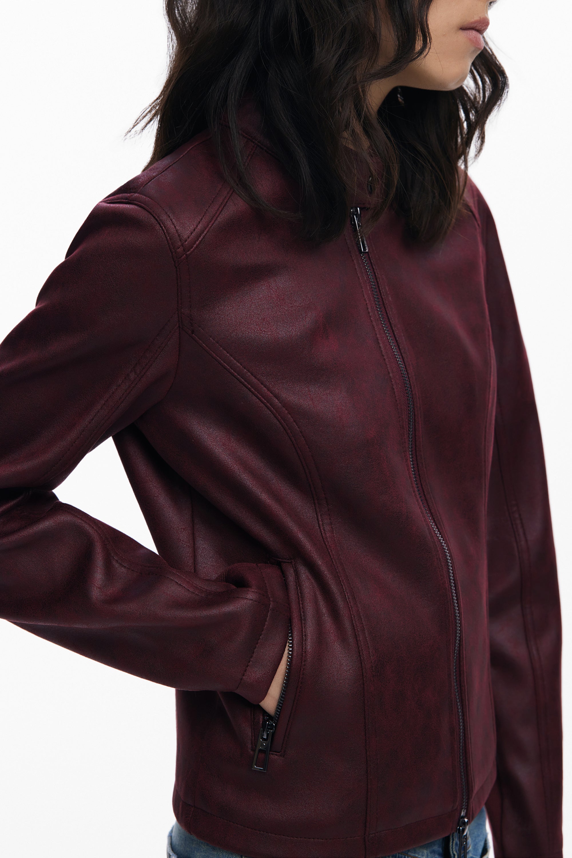 DESIGUAL GIUBBOTTO DONNA ROSSO