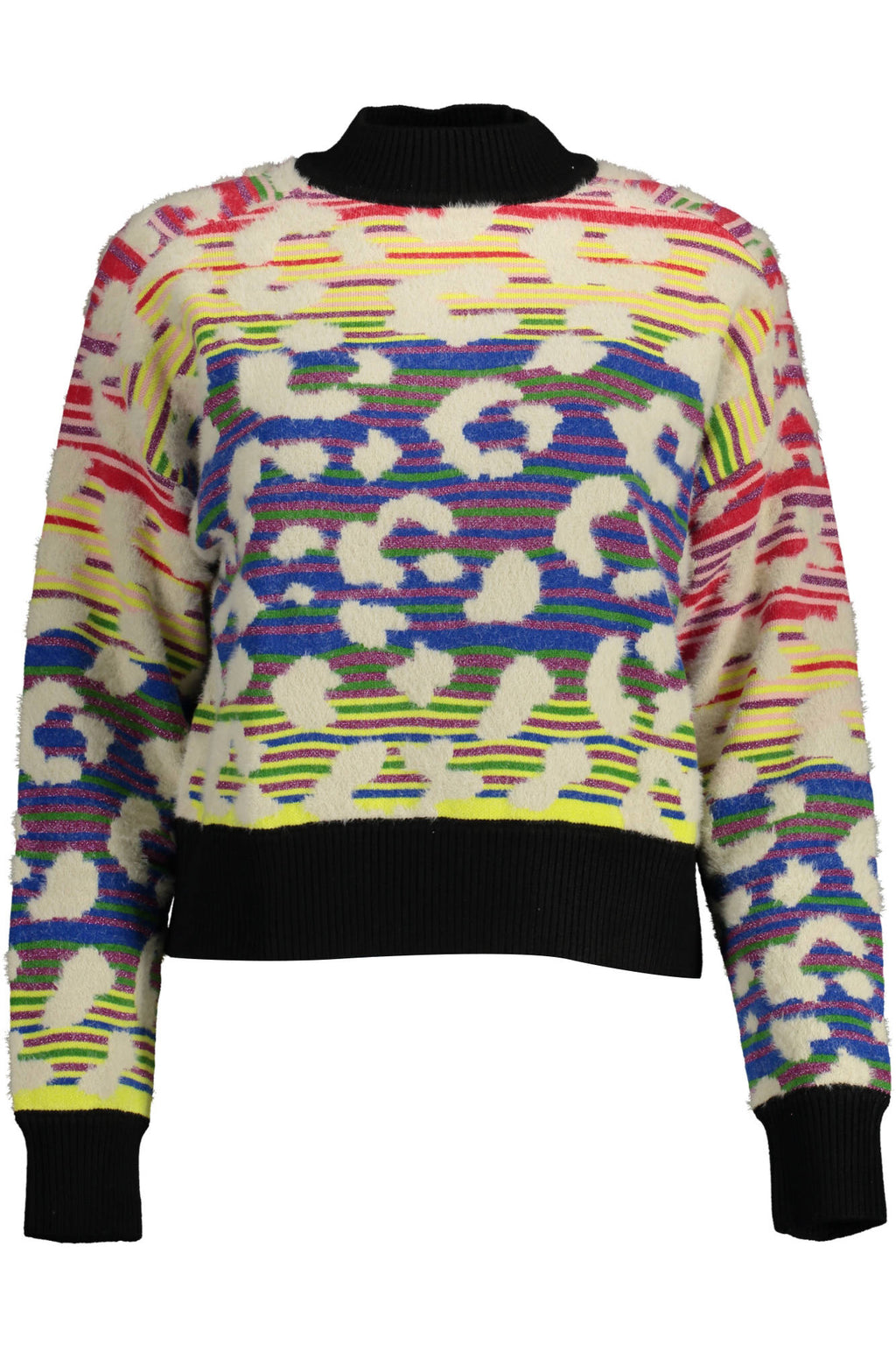 DESIGUAL MAGLIA DONNA BLU