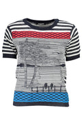 DESIGUAL MAGLIA DONNA BLU