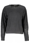 DESIGUAL MAGLIA DONNA NERO