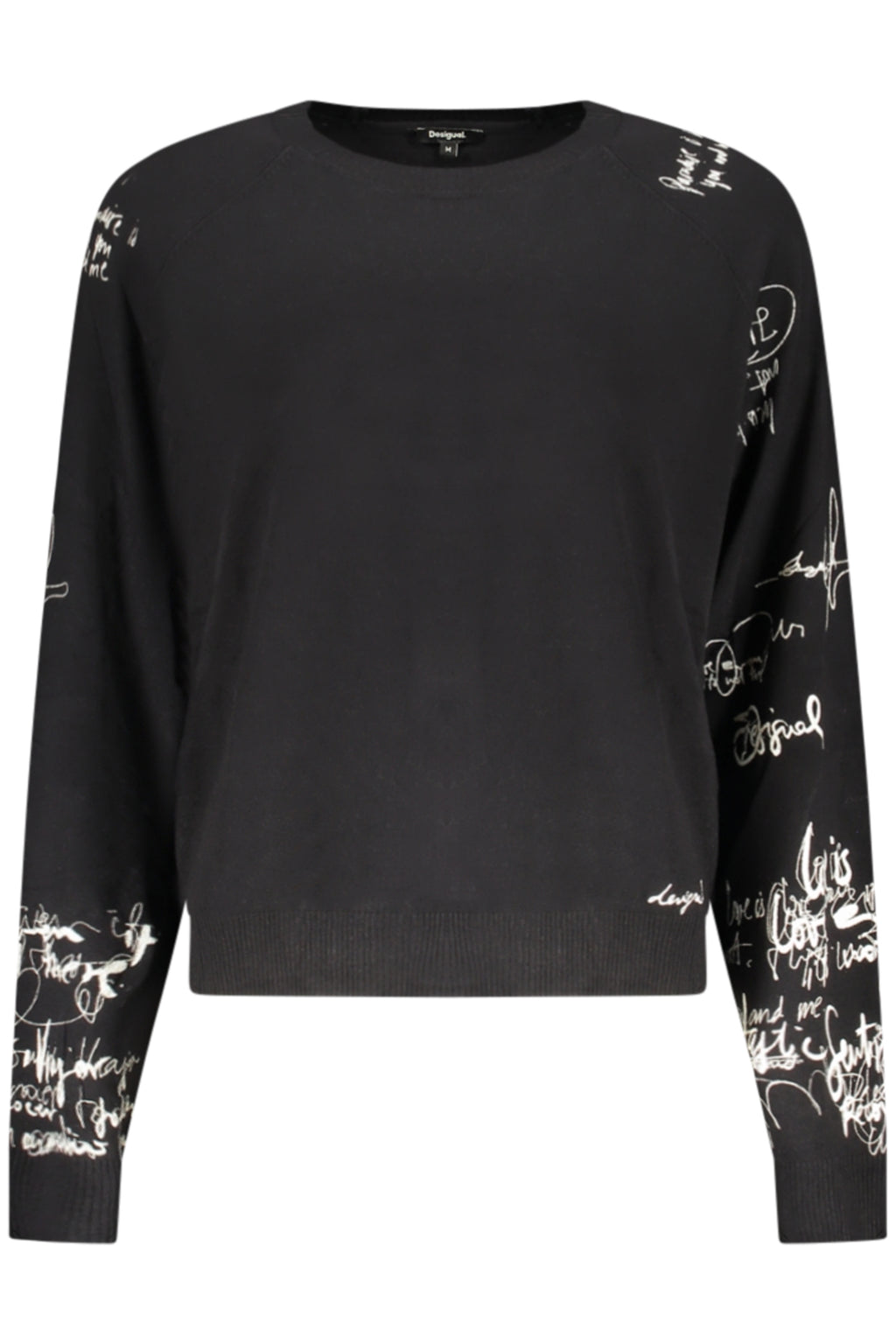 DESIGUAL MAGLIA DONNA NERO