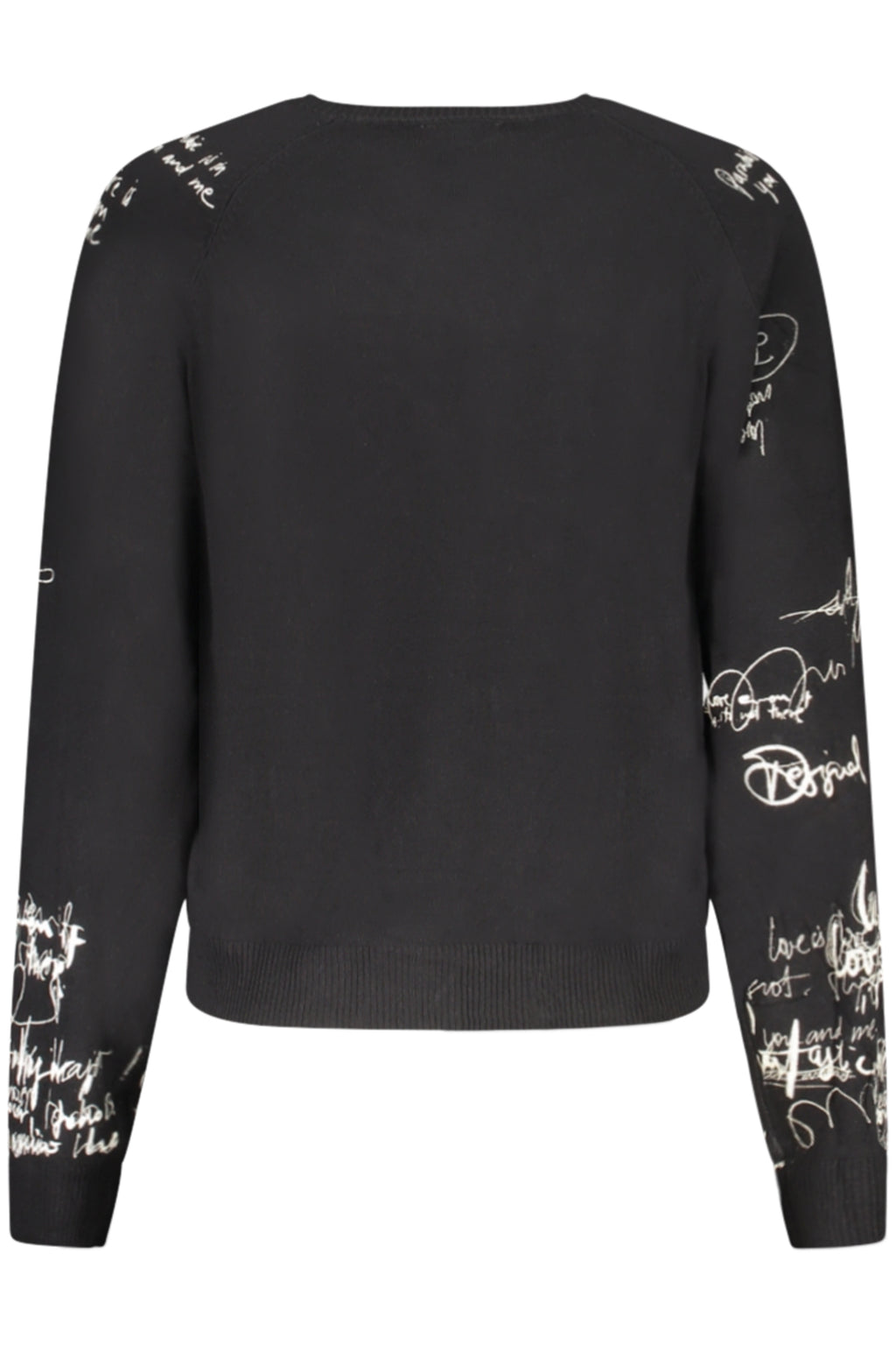 DESIGUAL MAGLIA DONNA NERO