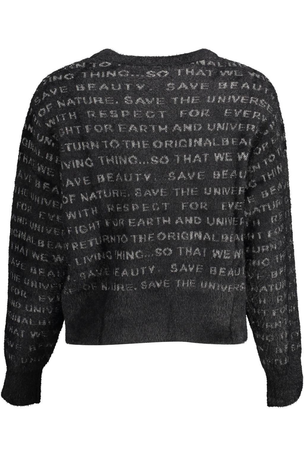 DESIGUAL MAGLIA DONNA NERO