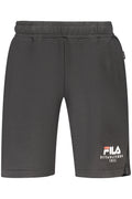 FILA PANTALONE TUTA CORTO UOMO NERO