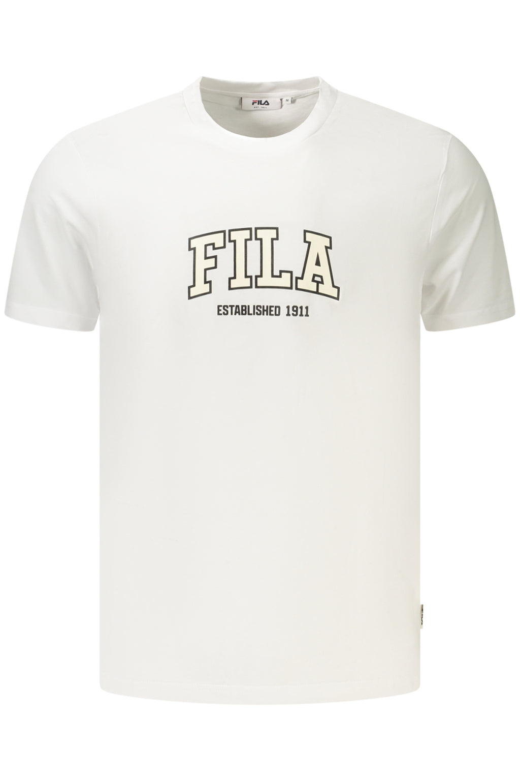 FILA T-SHIRT MANICHE CORTE UOMO BIANCO