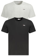 FILA T-SHIRT MANICHE CORTE UOMO NERO