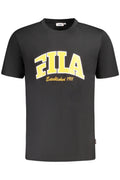FILA T-SHIRT MANICHE CORTE UOMO NERO