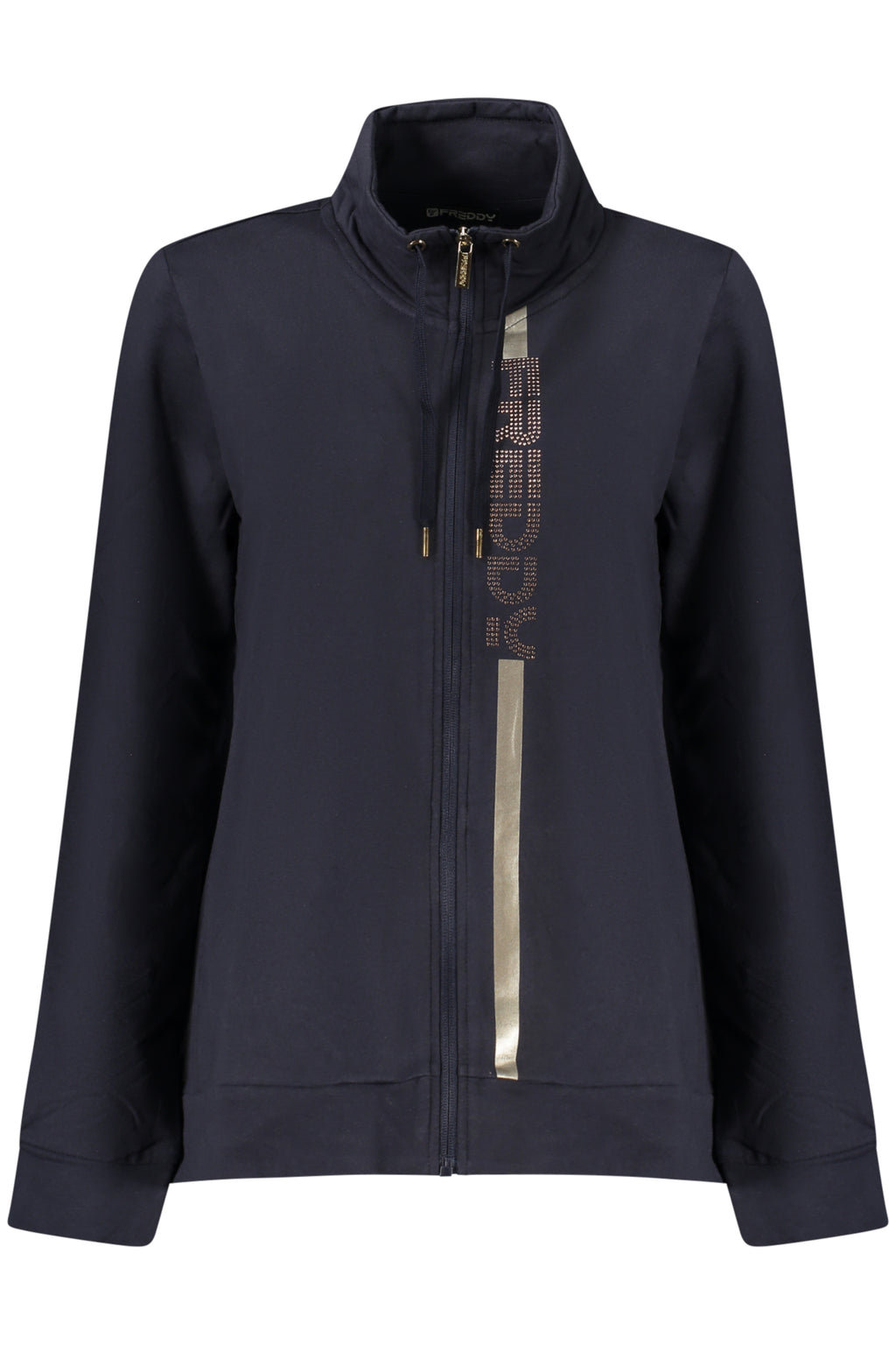 FREDDY FELPA CON ZIP DONNA BLU
