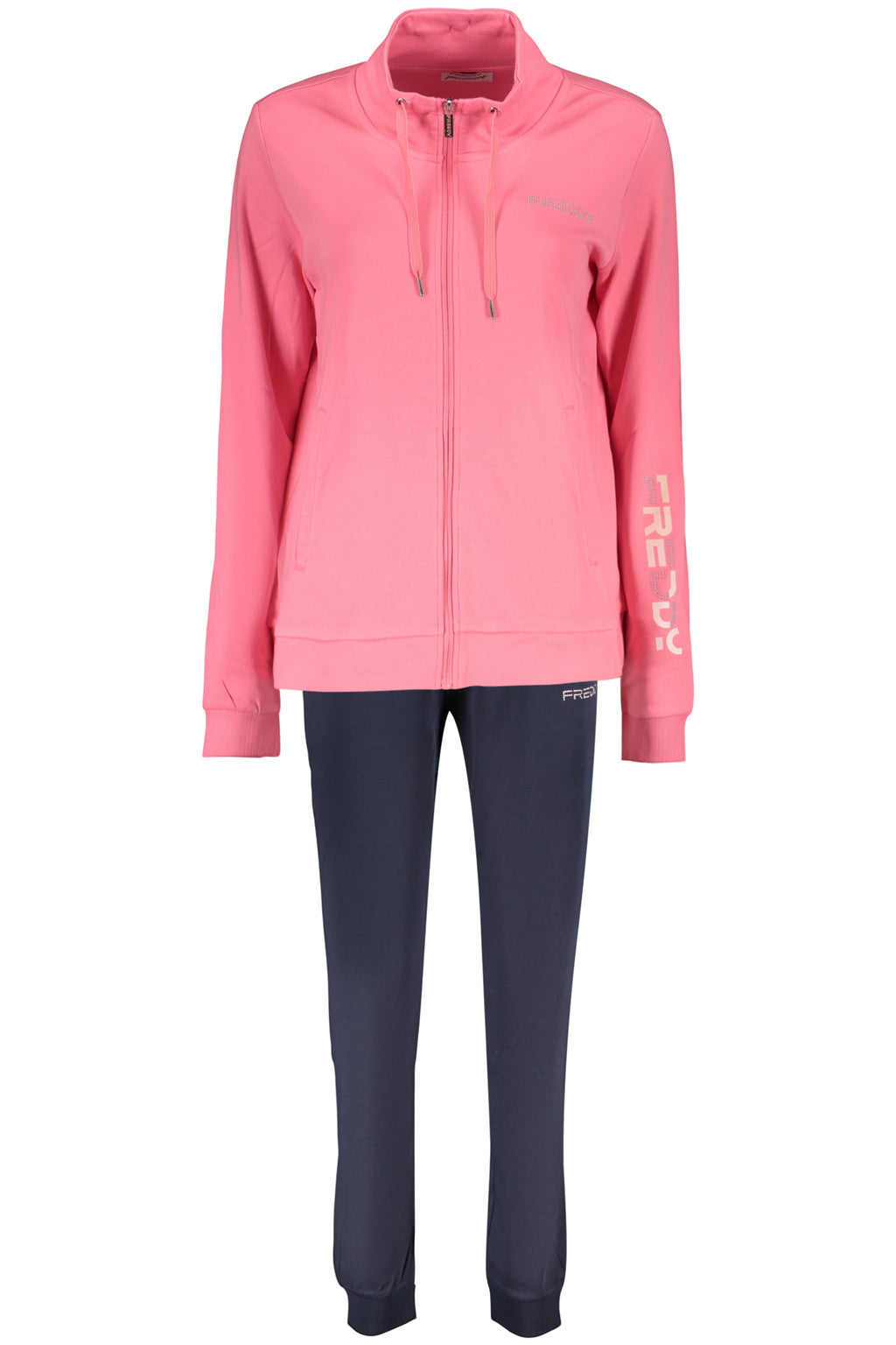FREDDY FELPA CON ZIP DONNA ROSA