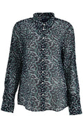 GANT CAMICIA MANICHE LUNGHE DONNA BLU