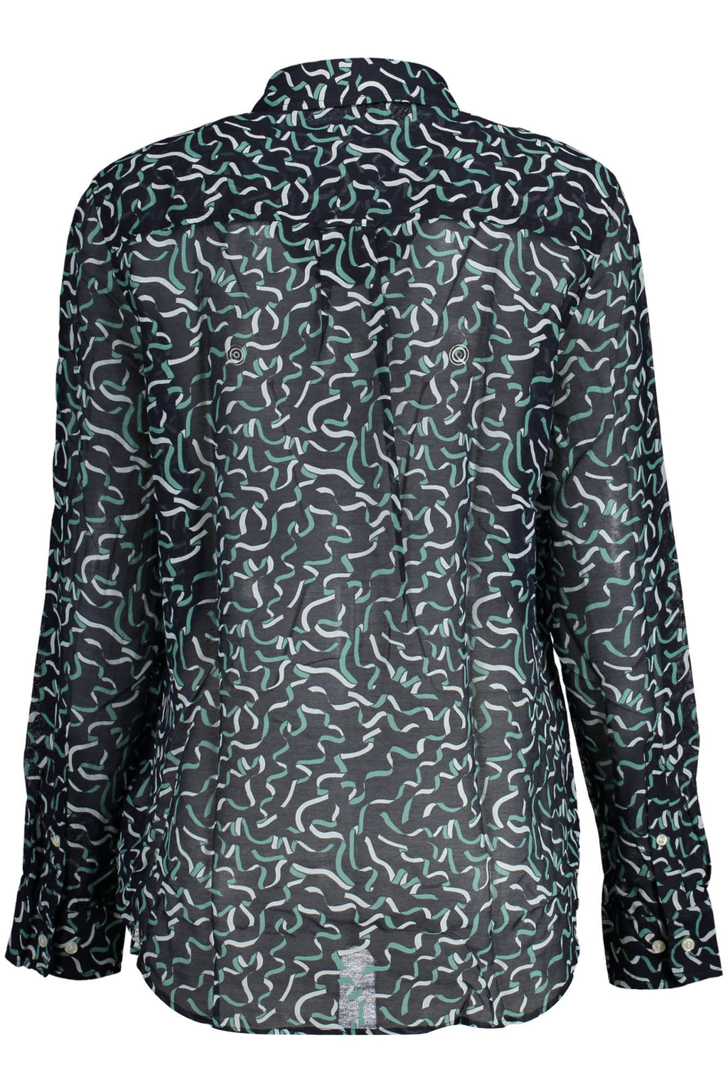 GANT CAMICIA MANICHE LUNGHE DONNA BLU