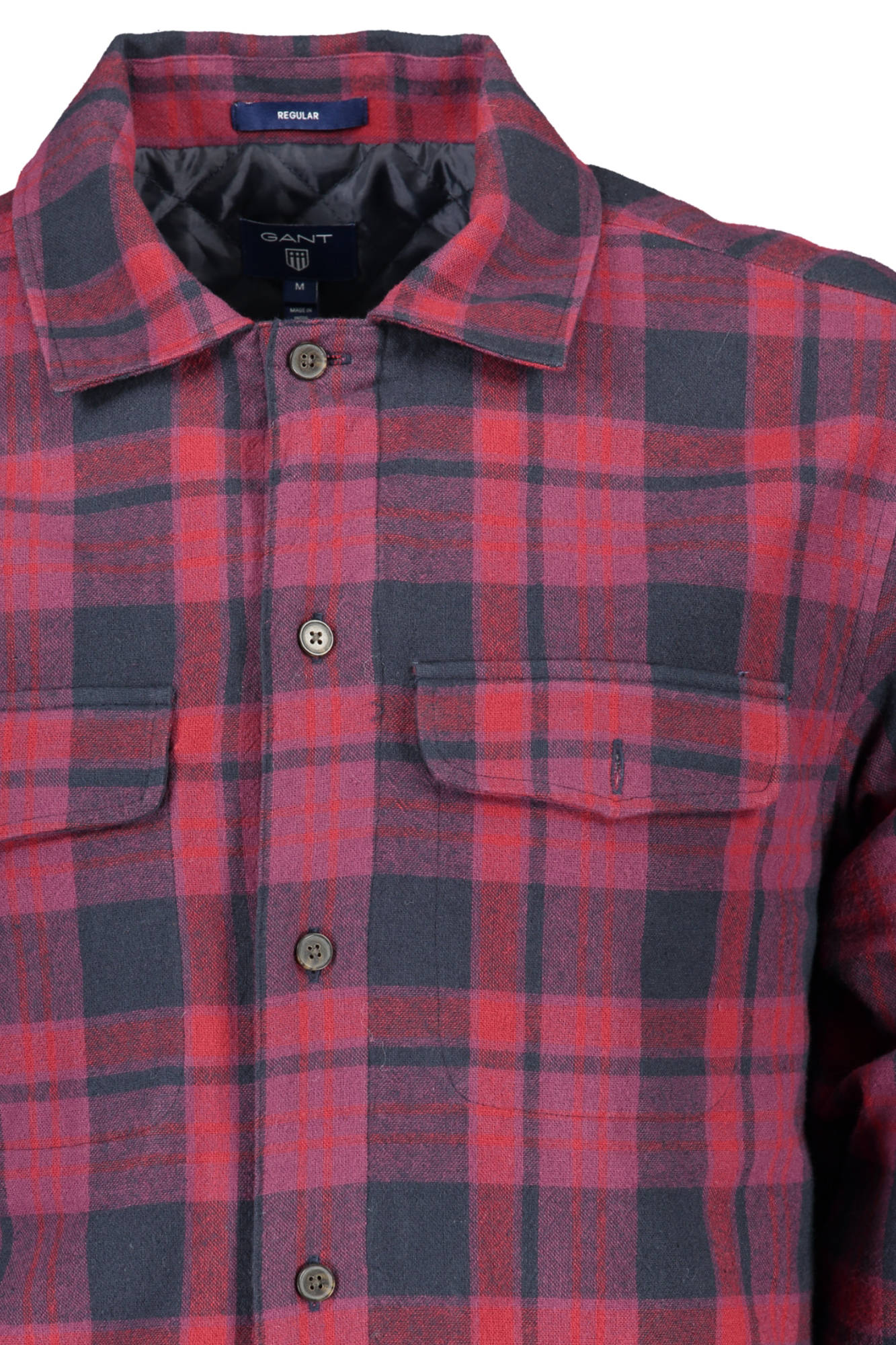 GANT CAMICIA MANICHE LUNGHE UOMO VIOLA
