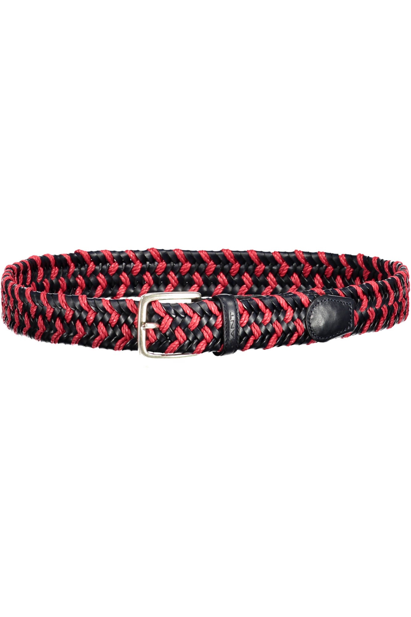 GANT CINTURA IN PELLE UOMO ROSSO