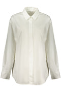 GUESS JEANS CAMICIA MANICHE LUNGHE DONNA BIANCO