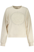 GUESS JEANS FELPA SENZA ZIP DONNA BIANCO