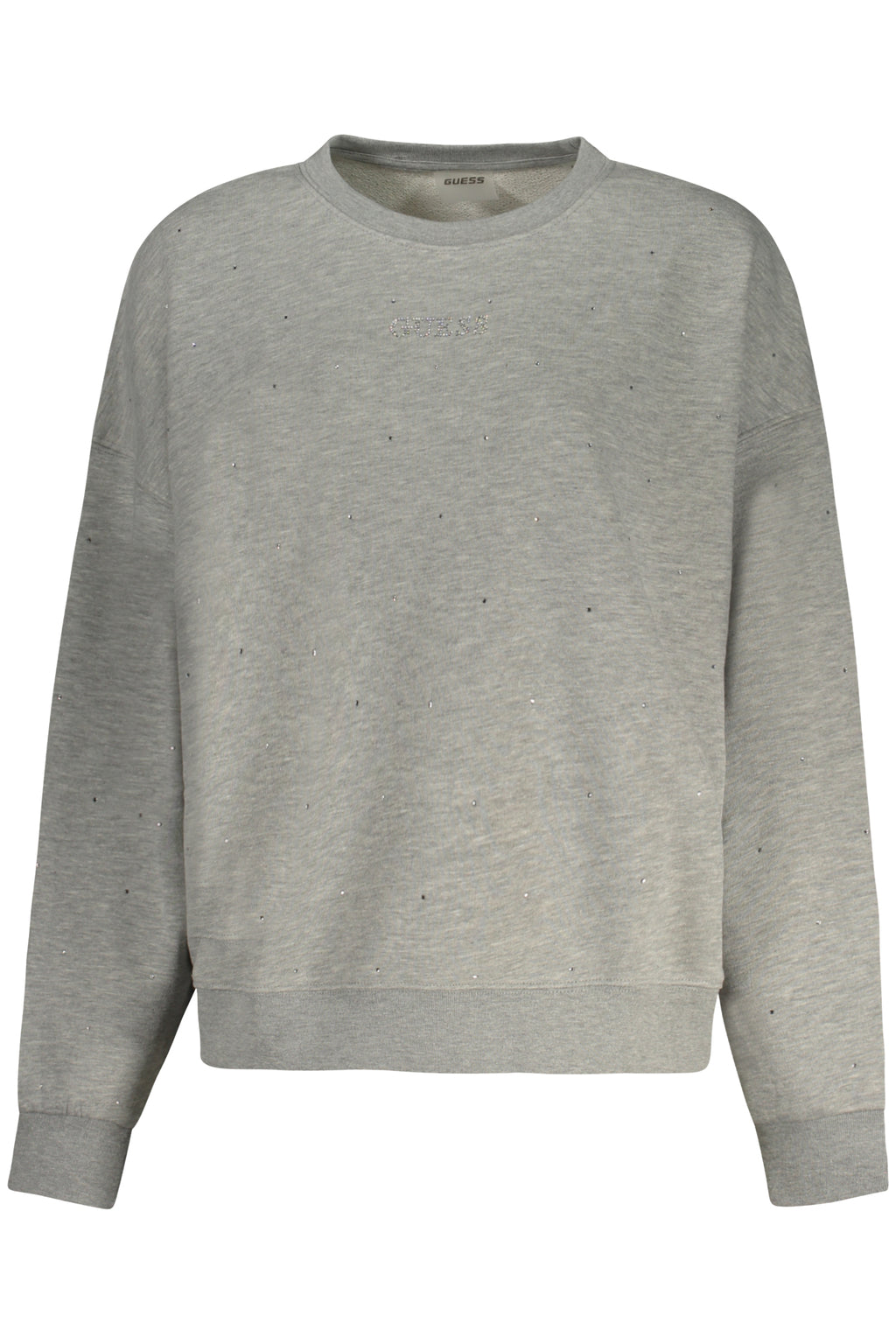 GUESS JEANS FELPA SENZA ZIP DONNA GRIGIO