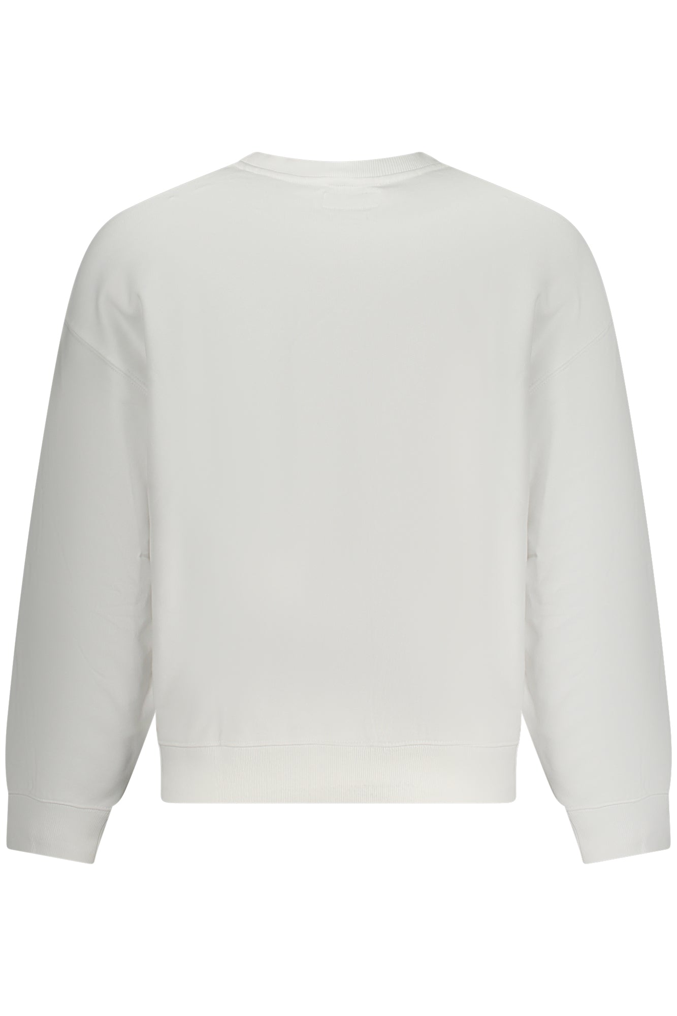 GUESS JEANS FELPA SENZA ZIP UOMO BIANCO