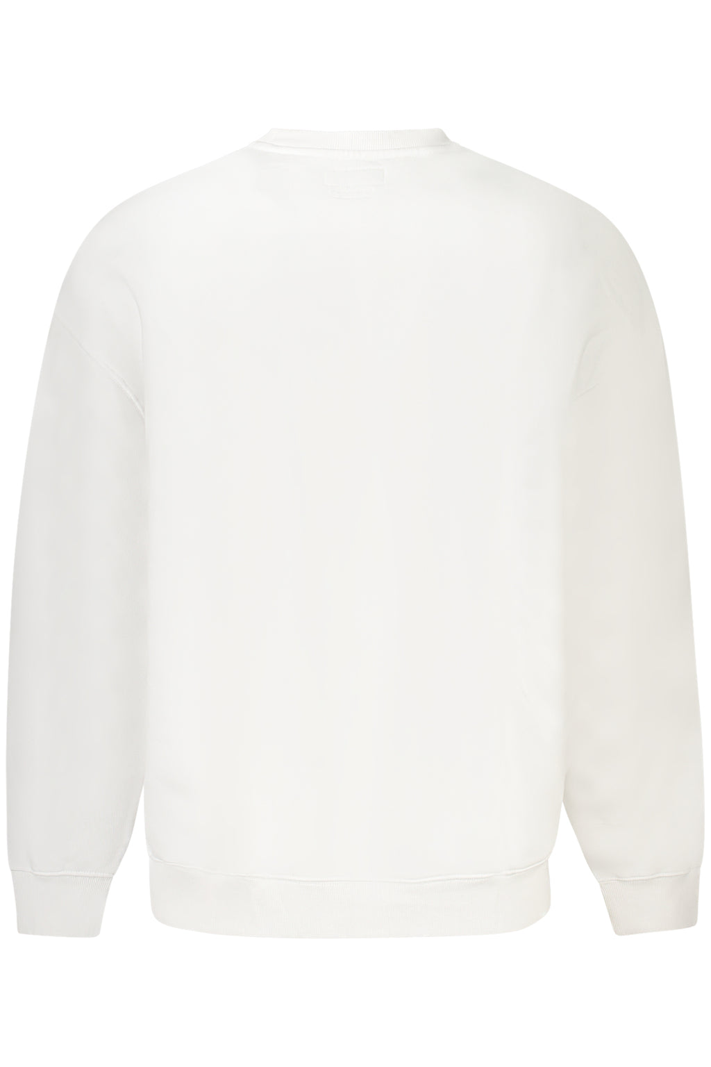 GUESS JEANS FELPA SENZA ZIP UOMO BIANCO