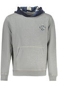 GUESS JEANS FELPA SENZA ZIP UOMO GRIGIO